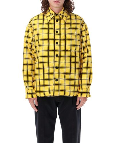 Marni Overshirt Check - Yellow