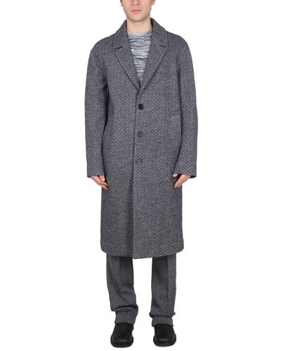 Missoni Single-breasted Coat - Gray