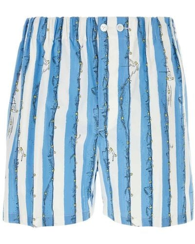 Bottega Veneta Shorts - Blue