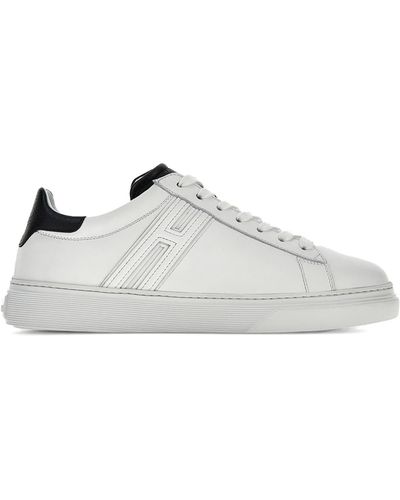 Hogan H365 Leather Trainers - White