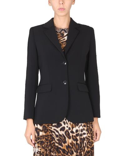 Boutique Moschino Single-Breasted Jacket - Black