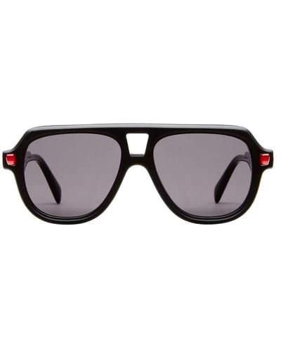 Kuboraum Q4 Sunglasses - Black