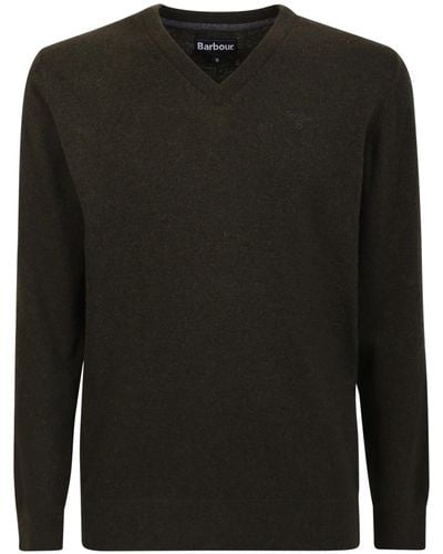 Barbour Basic Military Sweater - Black