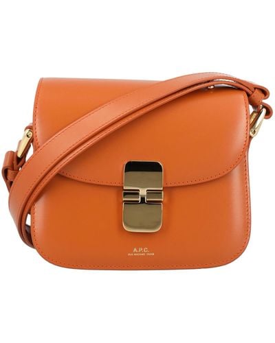 A.P.C. Grace Mini Bag - Orange