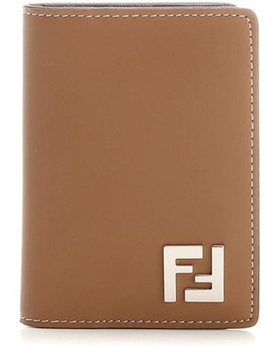 Fendi Vertical Card Case - White