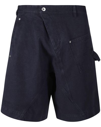 JW Anderson Twisted Shorts - Blue