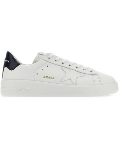 Golden Goose Leather Pure New Trainers - White