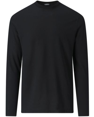 Zanone T-Shirt - Black