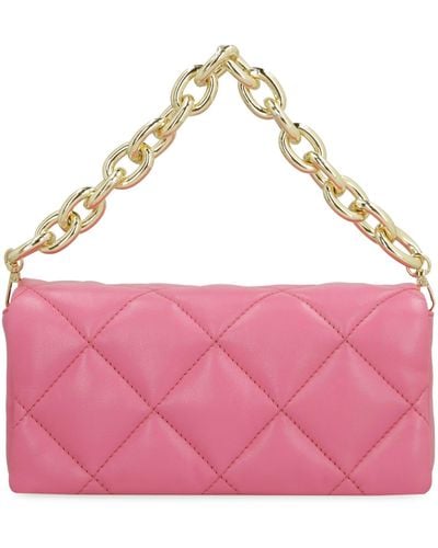 Stand Studio Hera Quilted Leather Bag - Pink