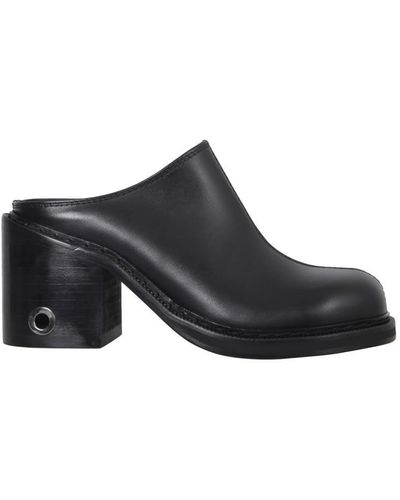 Sunnei Buco Sabot Sandals - Black