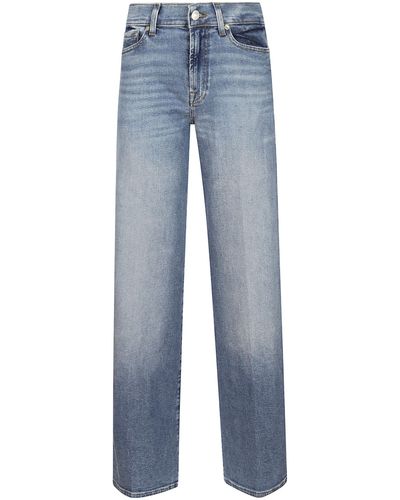 7 For All Mankind Lotta Luxe Vintage Love Soul - Blue