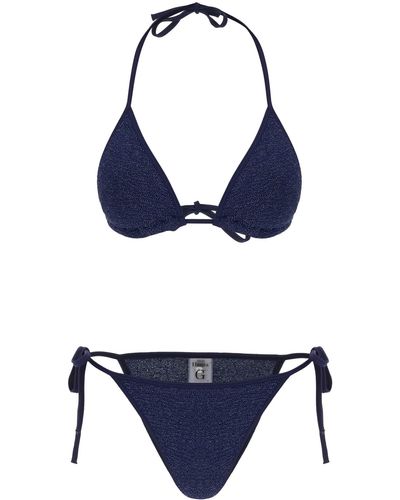 Hunza G Gina Bikini Set - Blue