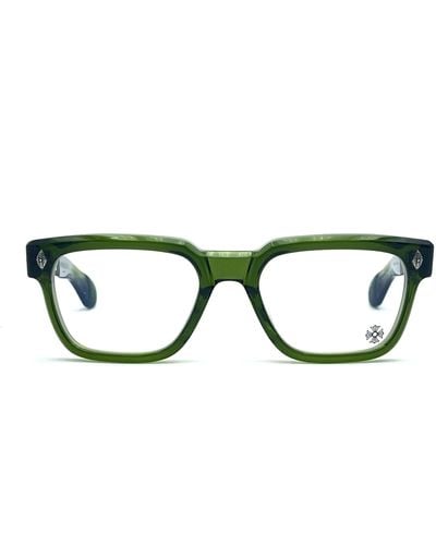 Chrome Hearts Pen 15 - Dark Olive Rx Glasses - Black