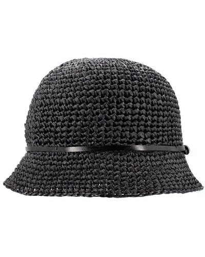 Le Tricot Perugia Hat - Black