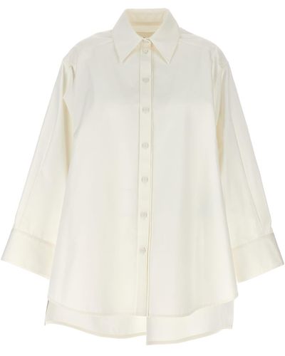 Jil Sander Cut-Out Armholesque Shirt - White