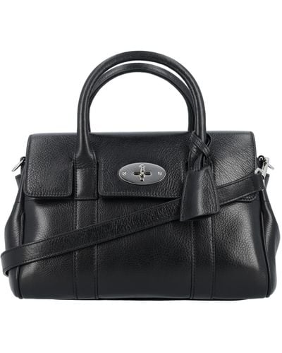 Mulberry Small Bayswater Satchel Bag - Black