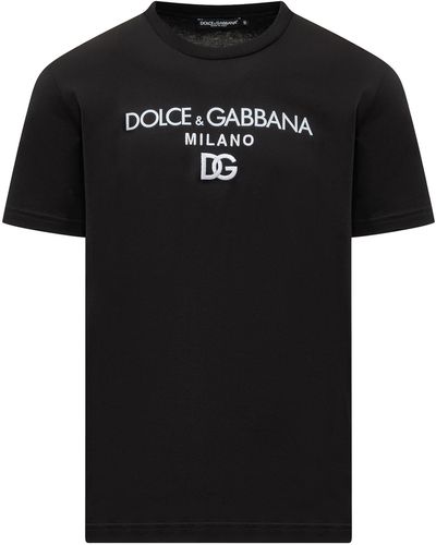 Dolce & Gabbana Dg T-Shirt - Black