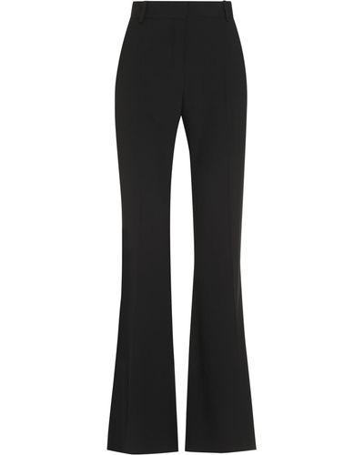 Nina Ricci Flared Trousers - Black