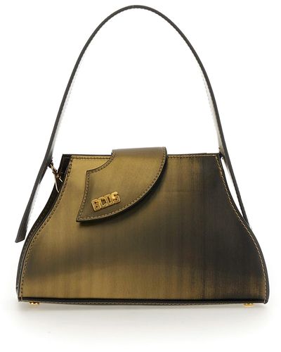 Gcds Small Comma Holographic Bag - Green