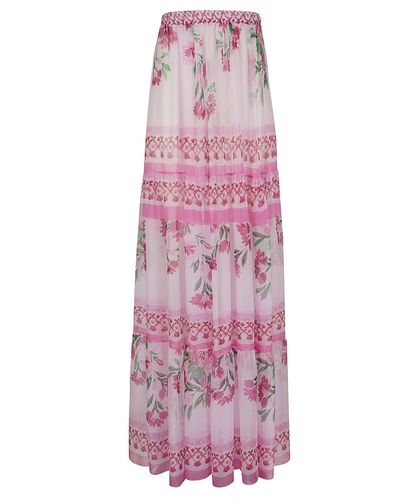 Ermanno Scervino Long Skirt - Pink