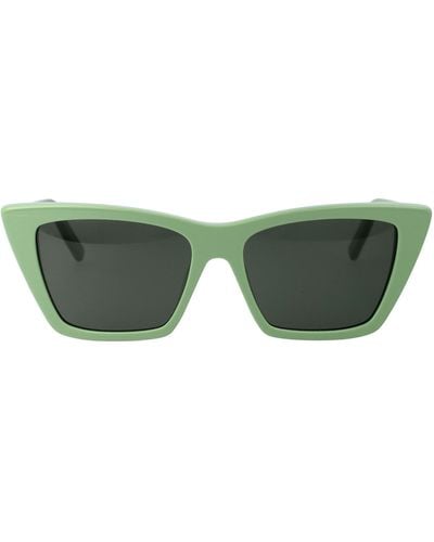 Saint Laurent Sl 276 Mica Sunglasses - Green