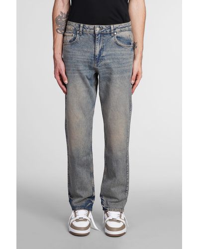 Represent Jeans In Blue Cotton - Grey