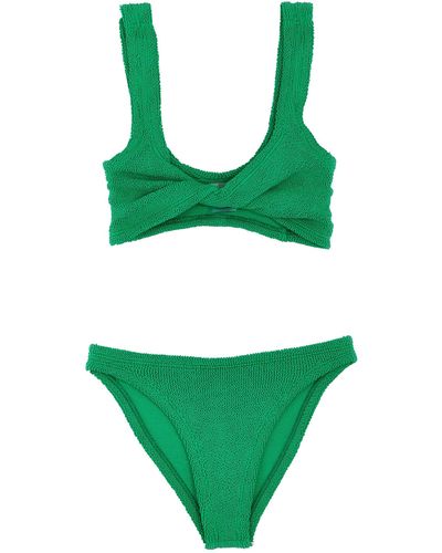 Hunza G 'Juno' Bikini Set - Green