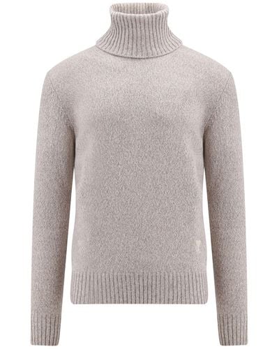 Ami Paris Ami Paris Sweater - Gray