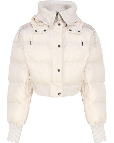 Jacquemus La Doudoune Caraco Quilted Shell Jacket - Natural