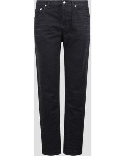 Saint Laurent Carbon Black Denim Jeans - Blue