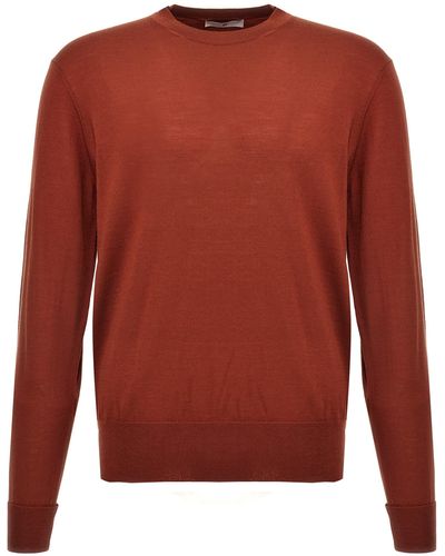 PT01 Merino Wool Sweater - Red