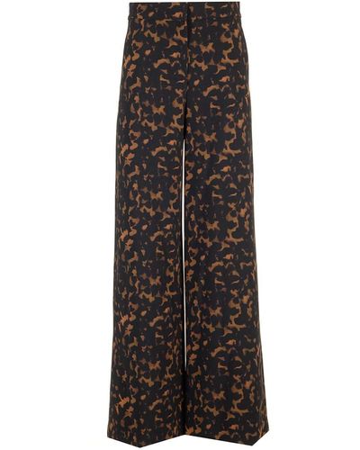 Theory High Waisted Trousers - Multicolour