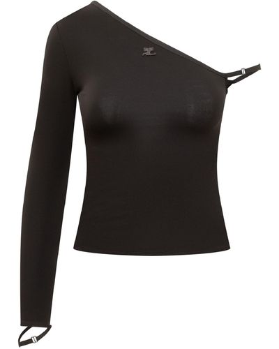 Courreges Courreges Top - Black