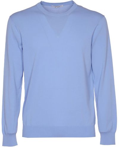 Kangra Round Neck Sweatshirt - Blue