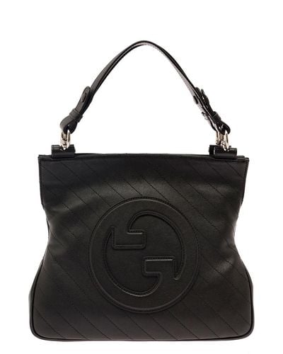 Gucci Blondie Small Shopping Bag - Black