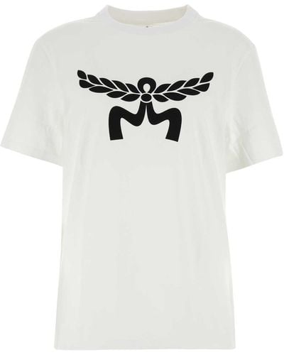 MCM Cotton T-Shirt - White