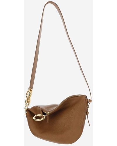 Burberry Small Knight Bag - Brown