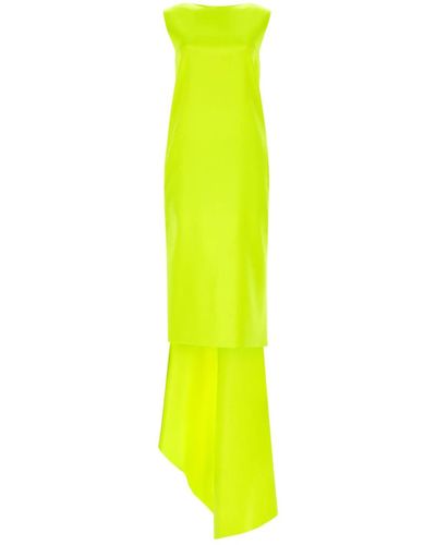Sportmax Fluo Aedi Dress - Yellow