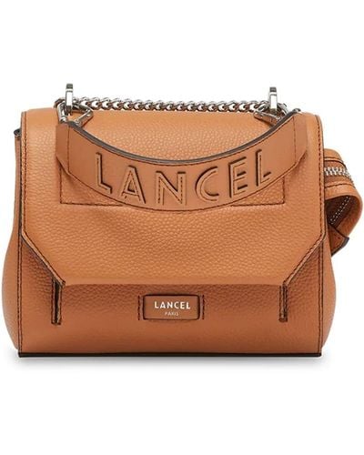 Lancel Leather Shoulder Bag - Brown