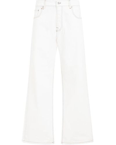 Jacquemus Straight-leg Jeans - White