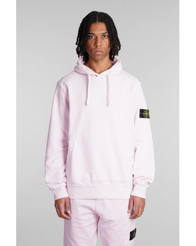 Stone island hot sale sweatshirt rose