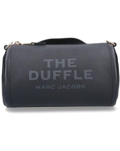 Marc Jacobs Leather Duffle Bag - Blue