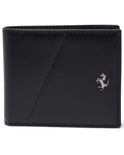 Ferrari Leather Wallet - Black