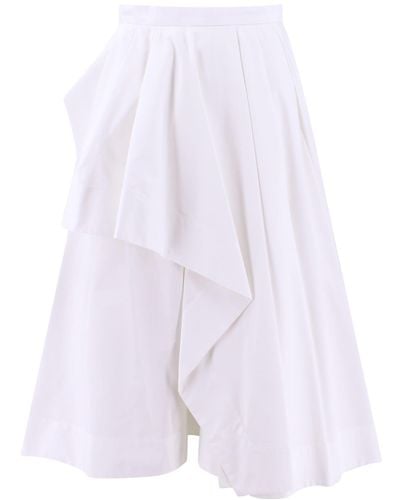 Alexander McQueen Skirt - White
