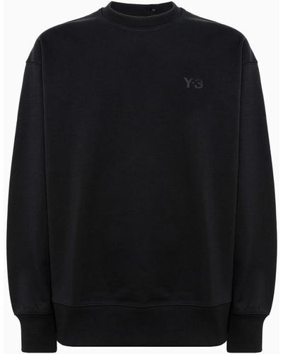 Y-3 Cotton Sweater Adidas - Black