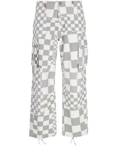 ERL Cargo Trousers - White