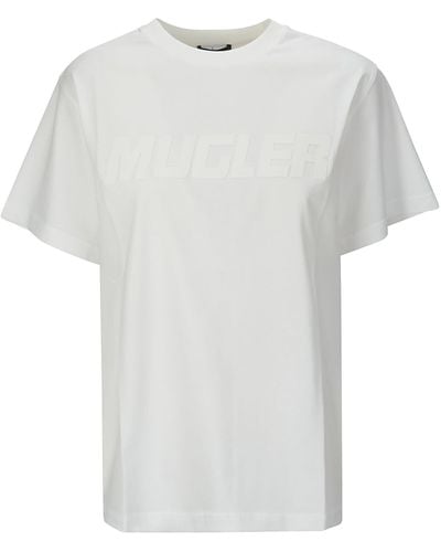 Mugler T-shirt With Logo - White