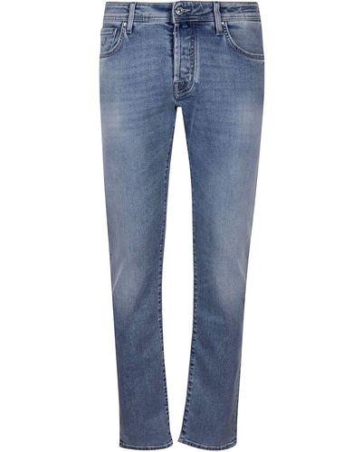 Jacob Cohen 5 Pockets Jeans Slim Fit Nick - Blue
