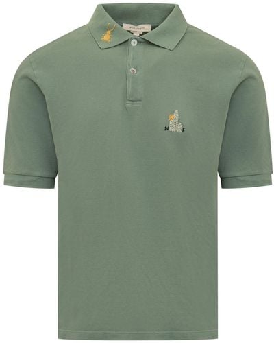 Nick Fouquet Polo With Logo - Green