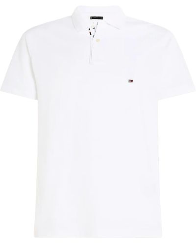 Tommy Hilfiger Regular Fit Polo Shirt - White